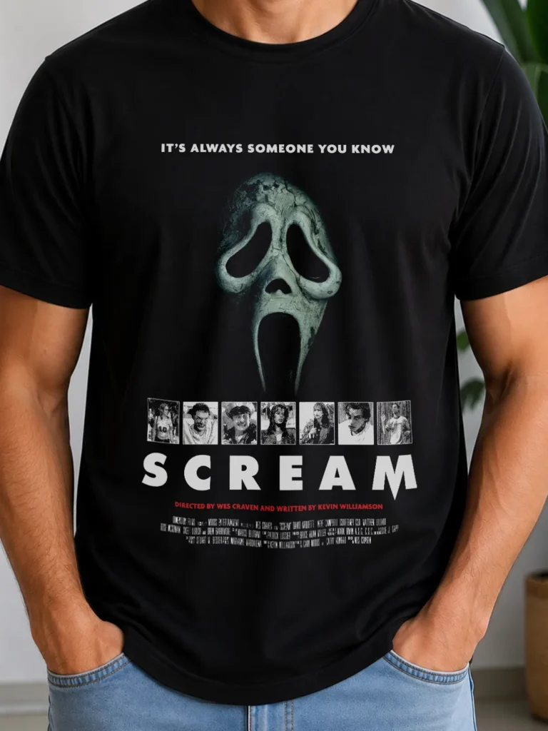 Ghostface – Scream | Remera Unisex
